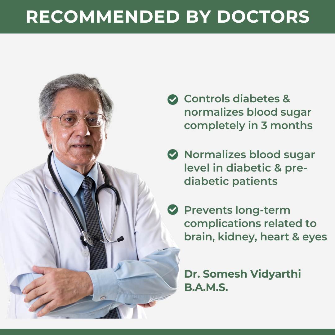 SugarEase : Ayurvedic Medicine to Control Diabetes & Blood Sugar Levels (Ministry of Ayush Approved)