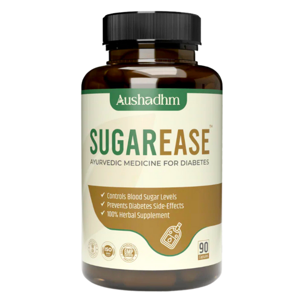 SugarEase Ayurvedic Medicine to Control Diabetes & Blood Sugar Levels (Ministry of Ayush Approved)