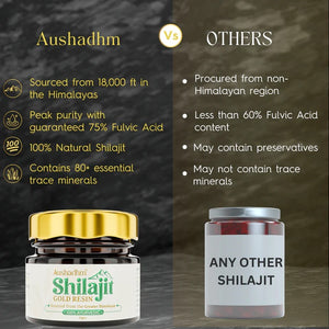 Shilajit 17 Gms | Boosts Performance, Strength & Stamina, Improves Endurance & Builds Muscle Mass